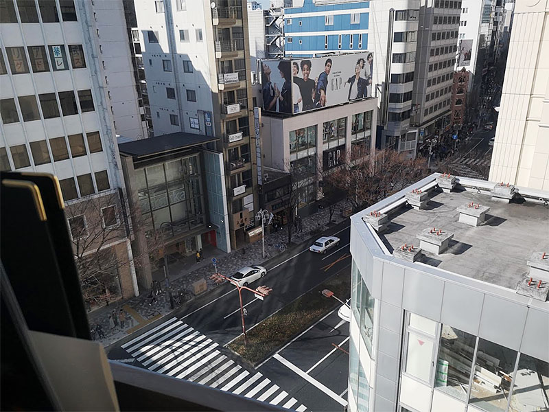 陽山道名古屋パルコ店　景色