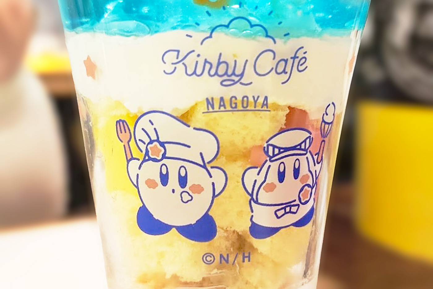 カービィのピーチ♡ピーチパフェ_アップ